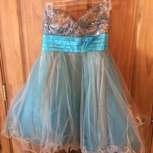 Sea Blue Party/Prom Dress